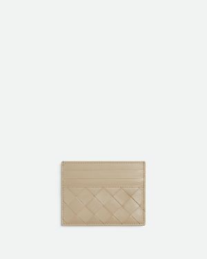 Bottega Veneta Porta Carte Di Credito Intrecciato - Bianco