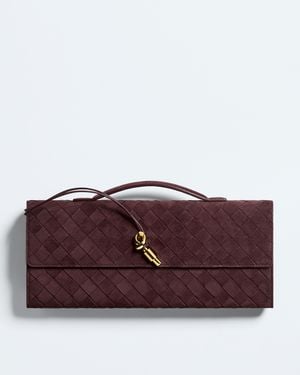 Bottega Veneta Andiamo Clutch - Viola