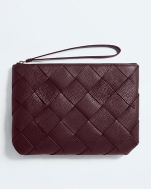 Bottega Veneta Pochette Diago Grande - Viola
