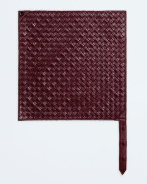 Bottega Veneta Foulard Intrecciato - Rosso