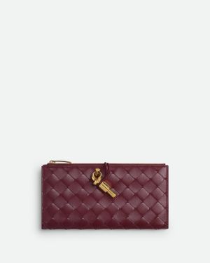 Bottega Veneta Portafoglio Lungo Andiamo - Viola