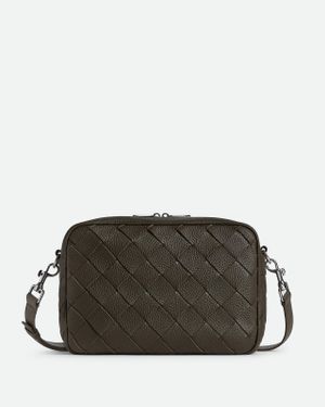 Bottega Veneta Camera Bag Intrecciato - Verde