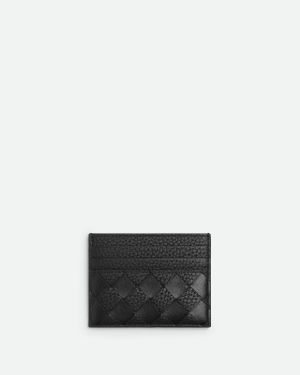 Bottega Veneta Porta Carte Di Credito Intrecciato - Bianco