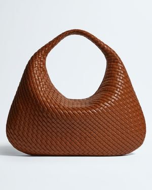 Bottega Veneta Maxi Veneta - Marrone