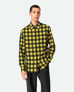 Bottega Veneta Camicia A Quadri - Verde