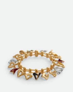 Bottega Veneta Bracciale Cards - Metallizzato