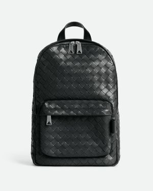 Bottega Veneta Zaino Intrecciato Piccolo - Nero