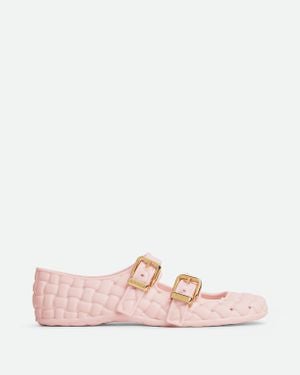 Bottega Veneta Ballerine Mary Jane Amy - Rosa