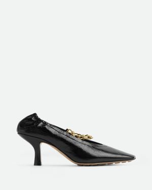 Bottega Veneta Décolleté Sharp Chain - Nero