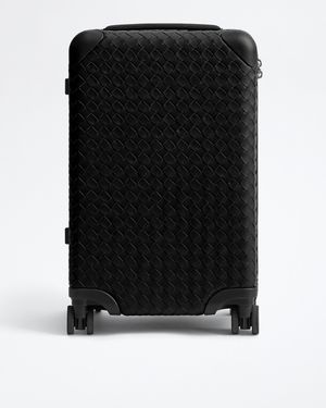 Bottega Veneta Trolley Da Cabina Odyssey Intrecciato - Nero