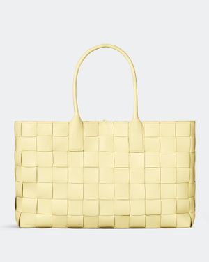 Bottega Veneta Maxi Tote Intreccio - Giallo