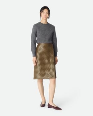 Bottega Veneta Gonna Intrecciato - Multicolore