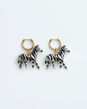 Bottega Veneta Orecchini Animals - Bianco