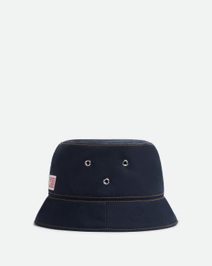Bottega Veneta Cappello Tech Nylon - Blu