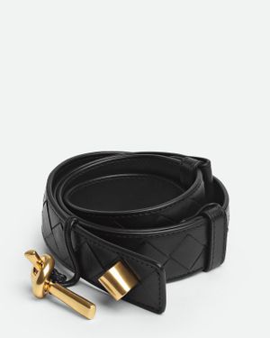 Bottega Veneta Cintura Andiamo - Nero