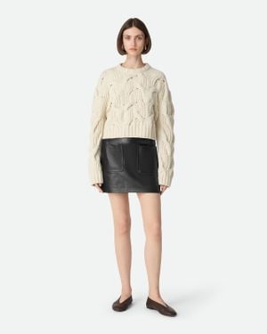 Bottega Veneta Gonna - Bianco