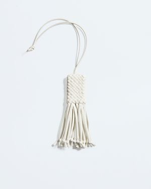 Bottega Veneta Portachiavi Tosca - Bianco