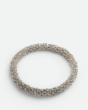 Bottega Veneta Collana Concave - Metallizzato