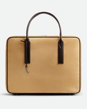 Bottega Veneta Weekender Getaway Grande - Neutro