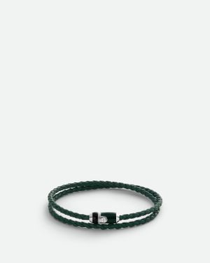 Bottega Veneta Bracciale Leather - Verde