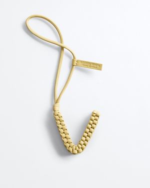 Bottega Veneta Charm Lettera V - Metallizzato