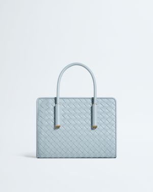 Bottega Veneta Tote Baby Barbara - Blu