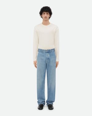 Bottega Veneta Pantaloni Cargo - Blu