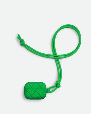 Bottega Veneta Custodia Per Airpods Pro - Verde