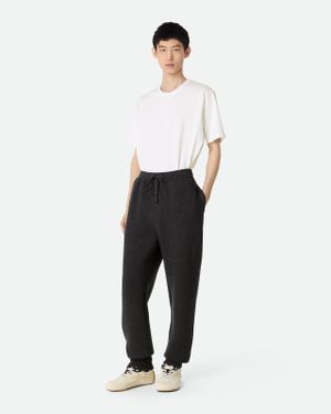 Bottega Veneta Pantaloni Jogger - Bianco