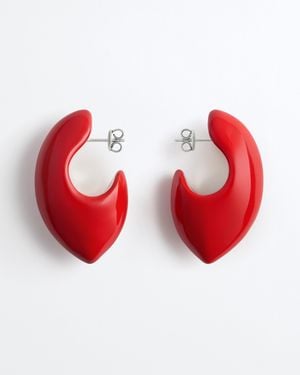 Bottega Veneta Orecchini Claw - Rosso