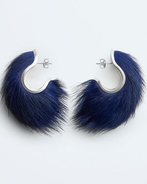 Bottega Veneta Orecchini Claw - Blu