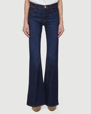 FRAME Le Pixie High Flare Jean - Blue