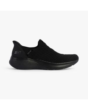 Skechers 117508/Bbk Low Top Trainers - Black