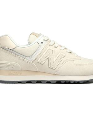 New Balance 574 Trainers - White