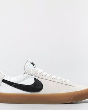 Nike Sb Zoom Blazer Low Trainers - White