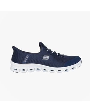 Skechers 104547/Nvy Low Top Trainers - Blue