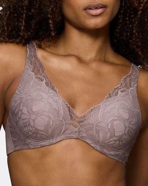 Triumph Pigeon Body Make-Up Illusion Wired Padded Bra - Brown
