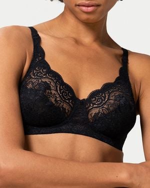 Triumph Amourette Non-Padded Bra - Black