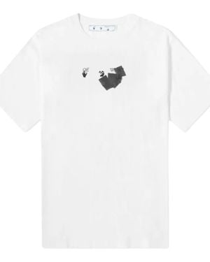 Off-White c/o Virgil Abloh Oversized Jumbo Marker T-Shirt - White