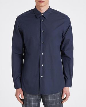 Paul Smith Cotton Shirt - Blue