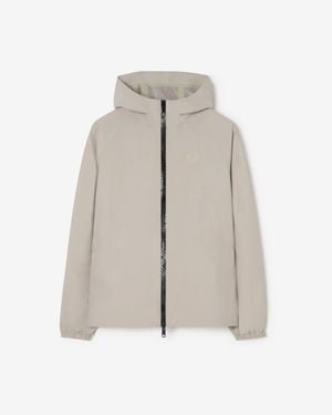 Burberry Nylon Clapton Hooded Jacket - Gris