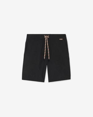 Burberry Nylon Swim Shorts - Black