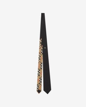 Burberry Knight Silk Tie - Schwarz