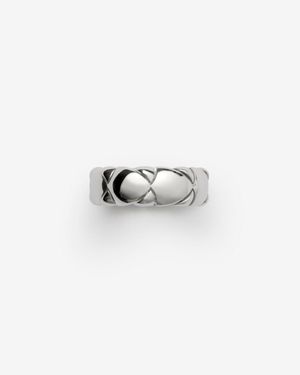 Burberry Shield Segment Ring - Weiß