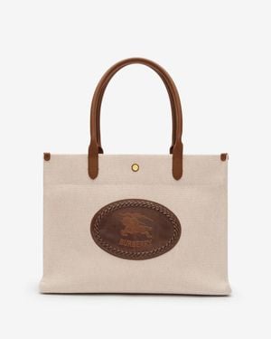 Burberry Medium Clovelly Tote - Natur