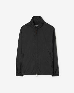 Burberry Nylon Newington Hooded Jacket - Black
