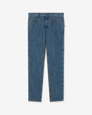 Burberry Straight Jeans - Bleu