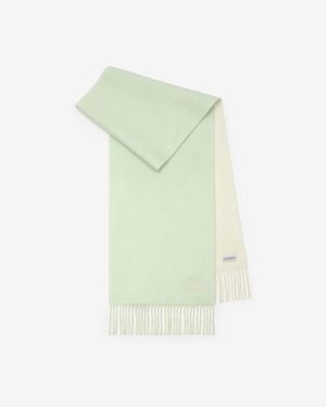 Burberry Knight Cashmere Scarf - Green