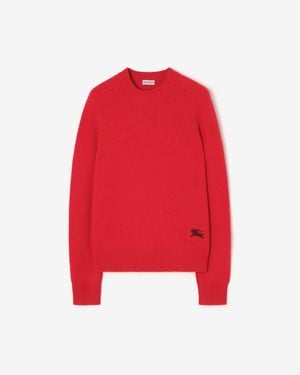 Burberry Cashmere Sweater - Red
