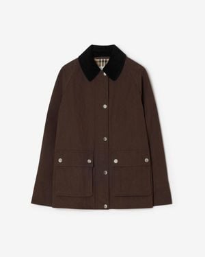 Burberry Nylon Cotton Barn Jacket - Braun